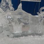 Deer Ice Sculpture