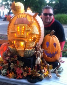 Pumpkin-Carving-Haunted-House-Display-with-Greg-Butauski